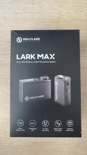 Microfone de lapela sem fio Hollyland Lark Max