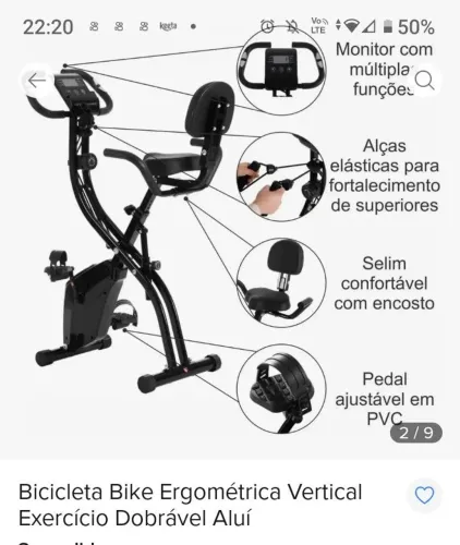Bicicleta Ergométrica