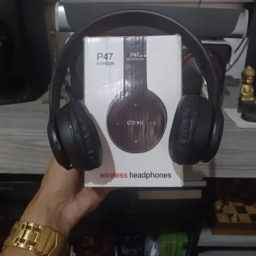 FONE Headphone P47 bluetooth, cartão 