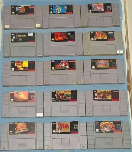 Jogos Originais Super Nintendo Relebal !!!!!!!