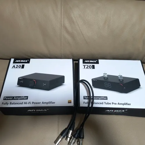 Amplificador e Pre amplificador Aiyima