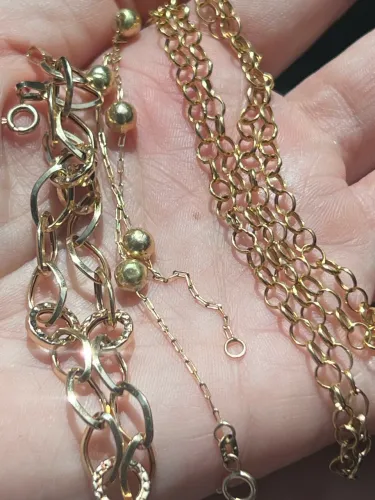 VENDO ESSAS JOIAS OURO 18 k