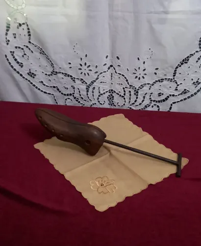 Antiga Forma Alargador De Sapato Madeira