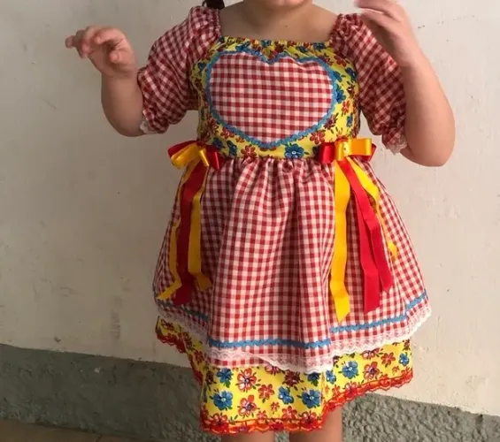 Vestido festa junina