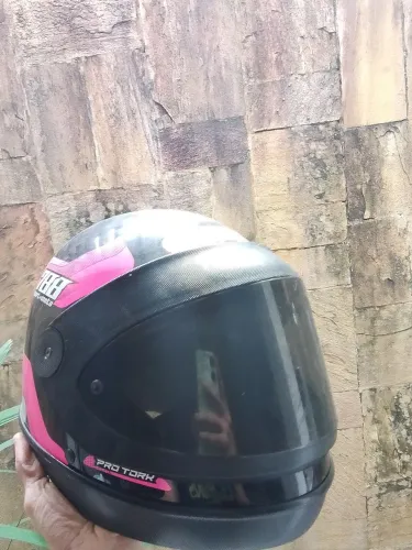 Capacete Pro Tork Feminino Rosa TAMANHO 58