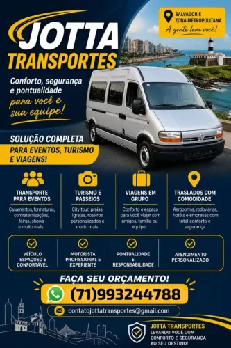 TRANSPORTE, ALUGUEL VAN 16 LUGARES C/ MOTORISTA