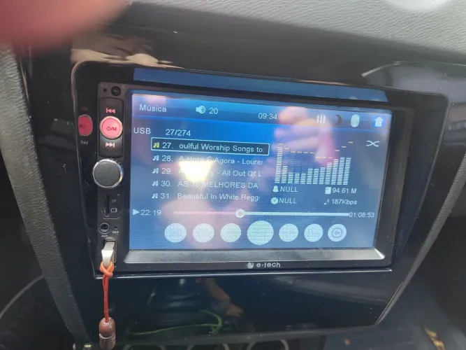 Multimídia Etec 7 polegadas 