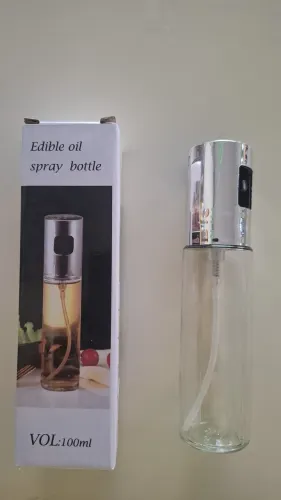 Spray pulverizador para azeite e vinagre de vidro 100 ml