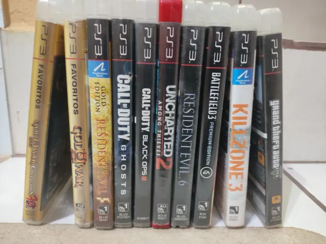 Jogos PS3 Somente o Lote!