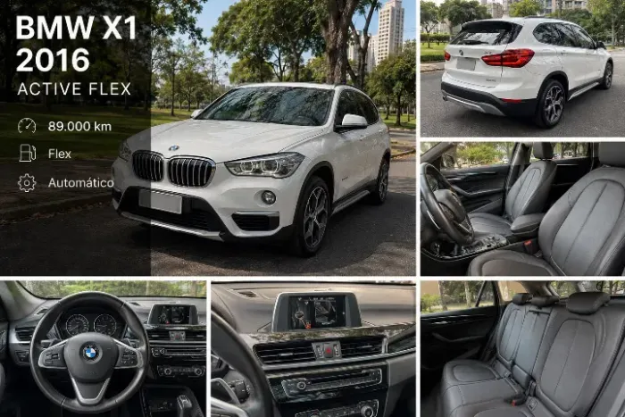 BMW X1 Sdrive 20I X-line 2.0 TB Active Flex 2016