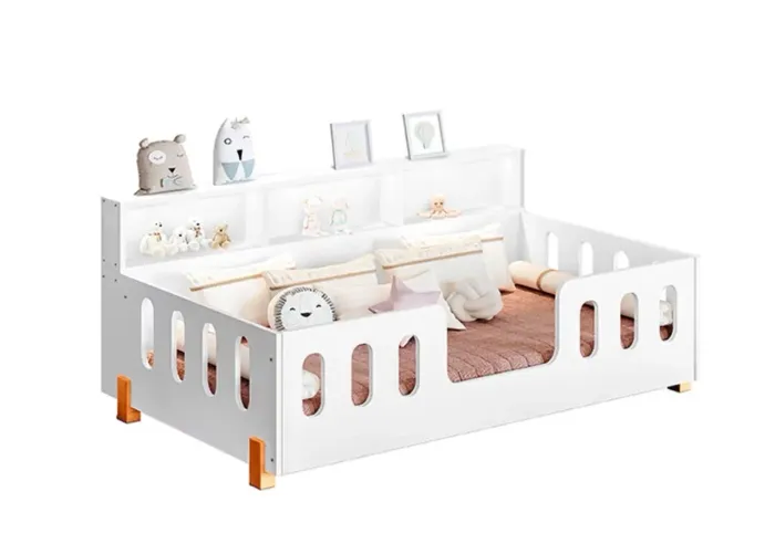 Cama montesoriana infantil