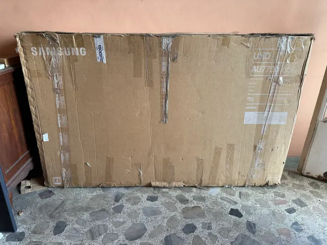 Tv smart Samsung 65 Nova C/ Tela Trincada