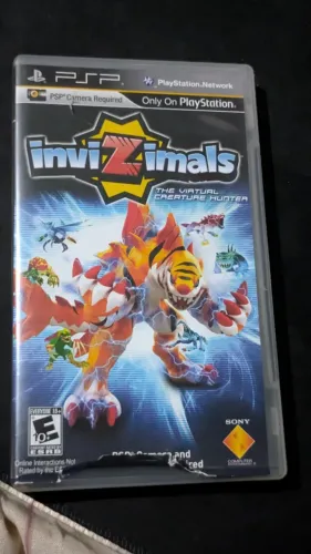 JOGO INVIZIMALS - PSP + ENCARTES