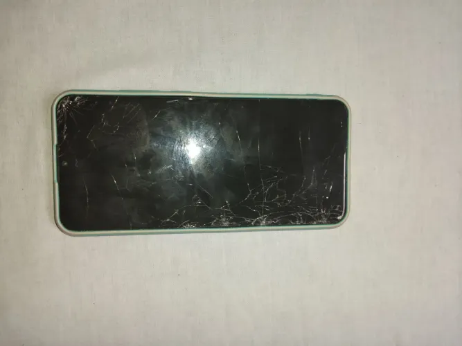 Samsung Galaxy A03 com tela quebrada e display queimado bom para reparo ou peças
