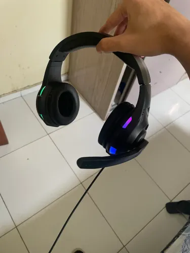 Fone de ouvido headset gamer rgb para pc
