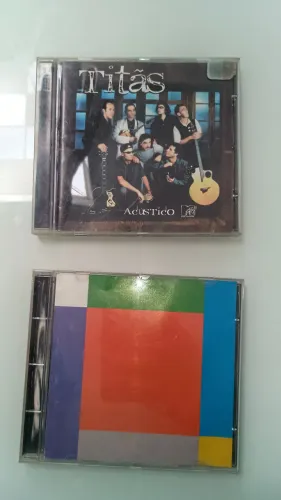 Cds Titãs - Titanomaquia e Acústico MTV