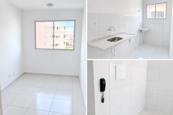 Alugo apartamento no primeiro andar, condomínio mais viver São Francisco.