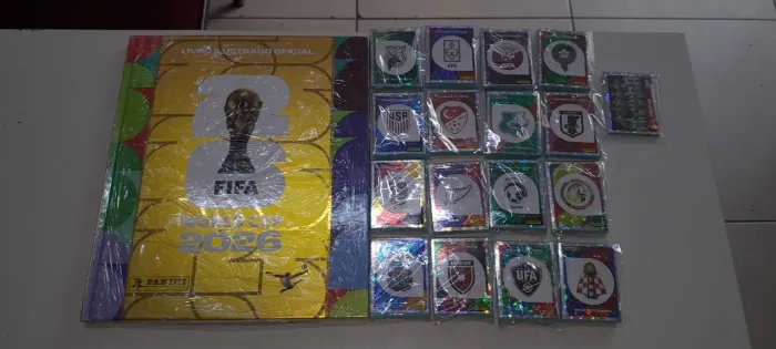 Album da copa 2026 completonpara colar com as figurinhas da coca