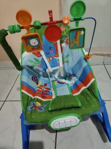 Cadeira de Descanso para Bebê com Música e Vibração