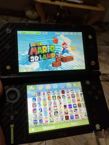 Nintendo 3ds xl com +100 jogos