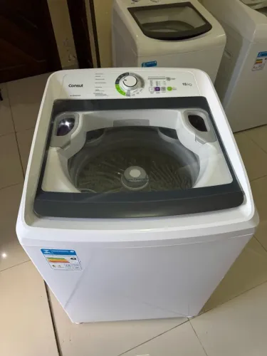 MÁQUINA DE LAVAR COM GARANTIA / CONSUL 15KG PERFEITA PARA PRATICIDADE