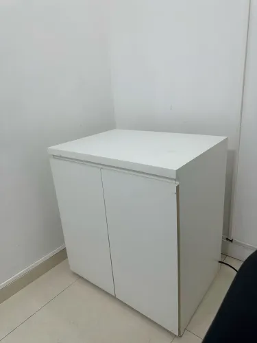 Armário madeira branco