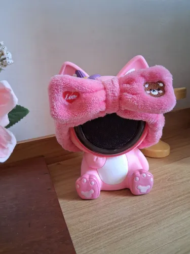 Faixa rosa para cabeça 