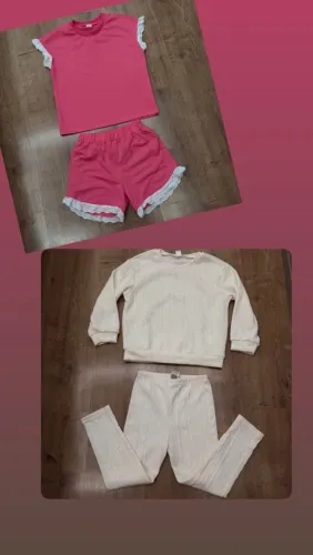 Lotinho de roupas infantil menina de 6 a 8 anos