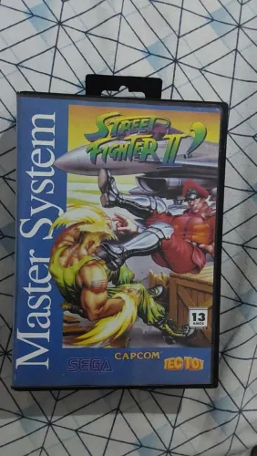 Street Fighter II Master System CIB - R$ 2000