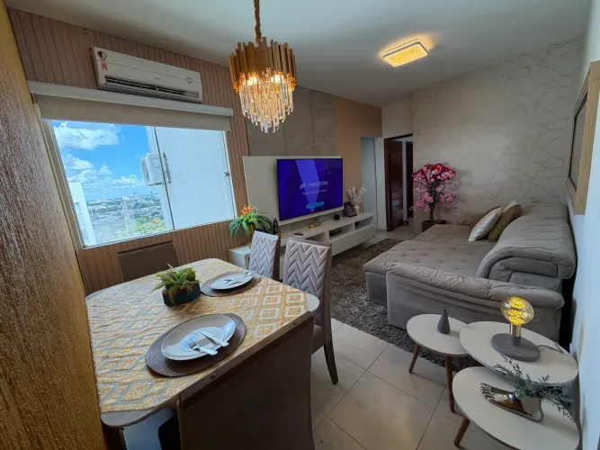 Apartamento mobiliado para locação 
