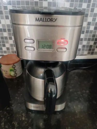  cafeteira elétrica digital com timer Mallory