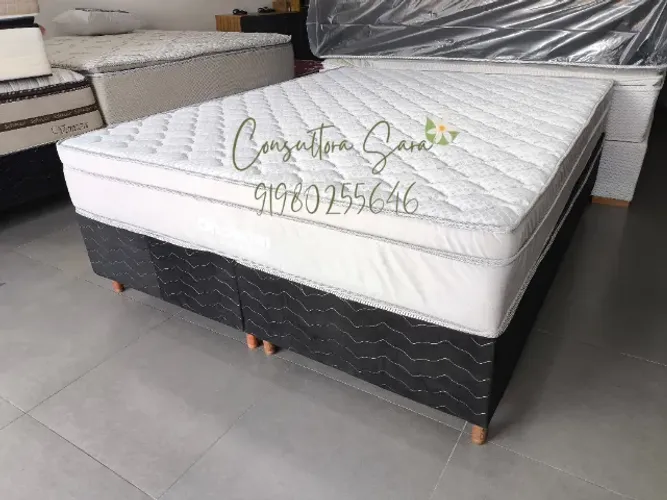 CAMA BOX SUPER KING ORTOBOM 