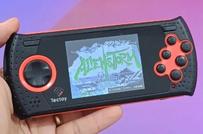 Mega drive portátil tectoy 