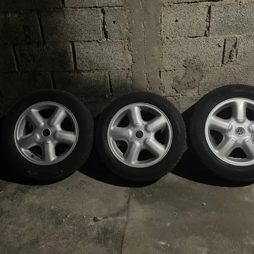 Roda tubular aro 15 gol gti somente troca