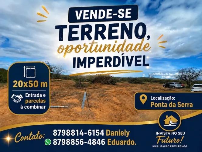 Terrenos a venda, ótimo para um fim de semana com a família no sossego