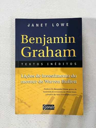 Livro Benjamin Graham TEXTOS INÉDITOS