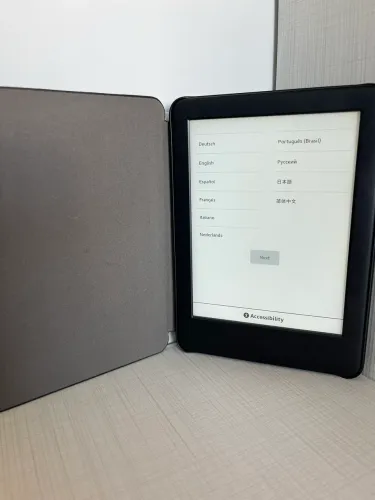 Kindle 10 geração preto 8GB + capa