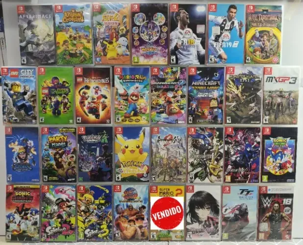 Jogos Nintendo Switch - Valores na descrição - envio pela Olx