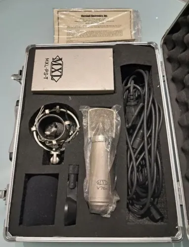 Kit Microfone Condensador Valvulado MXL V76t