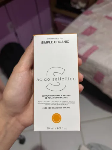 Ácido Salicílico Simple Organic 30ml