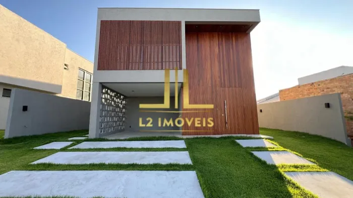 CASA EM COND. - 4 SUÍTES - 294M² - 04 VAGAS - ALPHAVILLE LITORAL NORTE 2