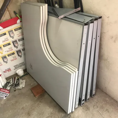 4 Mesas modulares para escritório ou para empresas