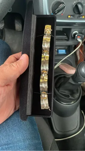 Troca-se pulseira de ouro 45 GR 