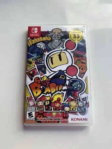 Bomberman mídia física Nintendo switch