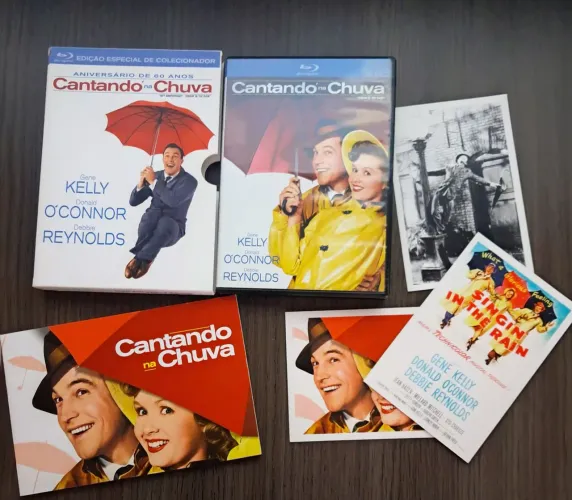 Blu-ray cantando na chuva