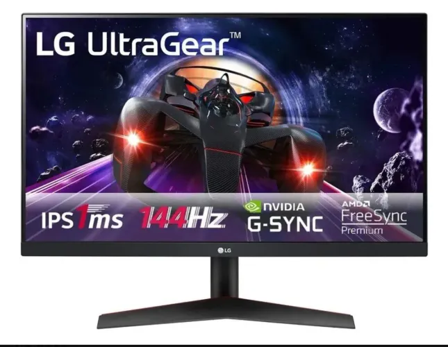 Monitor gamer lg 23,8 full hd ips 144hz 1ms hdr freesync hdmi dp