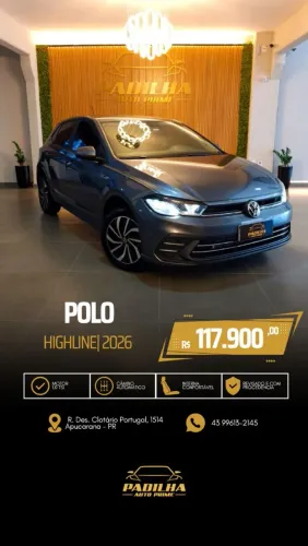 Volkswagen Polo Highline TSI 1.0 Flex 12V Aut. 2026