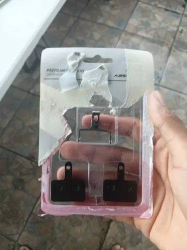Comprei pastilha de freio de bike, que não servir na minha bicicleta