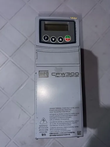 Inversor de frequência weg cfw300 3cv 10a 220v