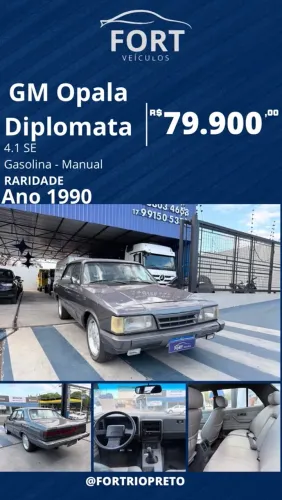 Chevrolet Opala Diplomata/diplom. SLE 4.1/2.5 1990